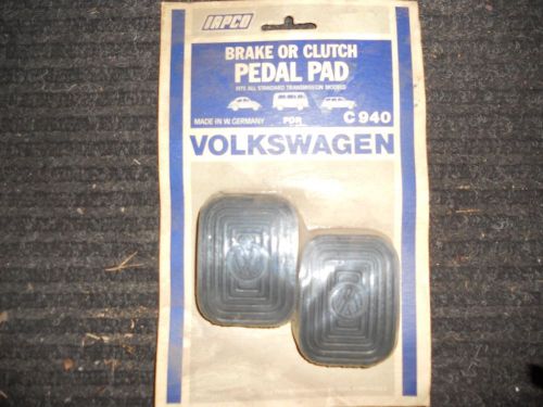 Brake and clutch pedal pads vw beetle