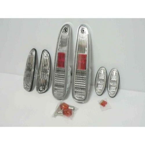 Mazda rx7 fd3s exterior front rear side bumper reverse marker light 3 items set