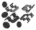 Carlson 13498q rear disc hardware kit