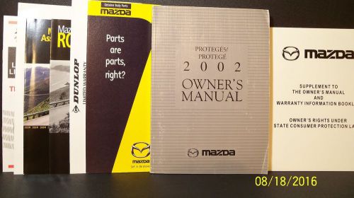 2002 mazda protege owners manual