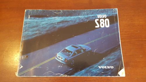 2001 volvo s80 manual w/ case