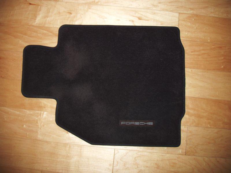 Porsche 2005-2012 911 carrera cabriolet w/bose floor mat color:cocoa - pre-owned