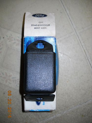 Nos oem mustang galaxie torino d1az-6560235-h  &#034;black: shoulder strap cover 71-3