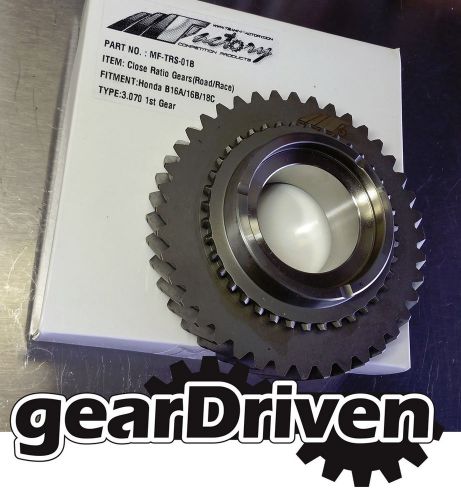 Mfactory honda b-series longer 1st gear ratios 3.070 usdm b16a b18c eg dc2 ek