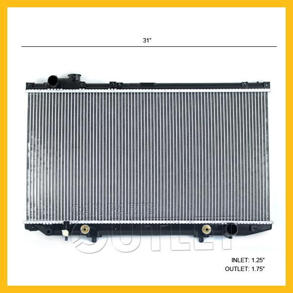 Brand new radiator for 93-97 lexus gs300 gs 300 1993-1997 at a/t auto w/toc 1row