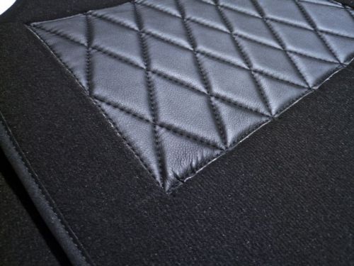 Opel kadett b sedan 1965-1973 full carpet set dark grey + nubuck velours