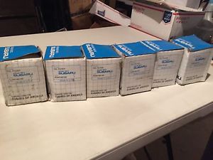 Genuine subaru part oil filters original soa5165100 oem lot of 6 pack