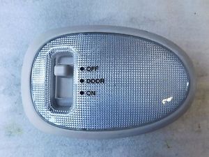 01 2001 chevrolet malibu interior dome map light with switch light-gray #d-3
