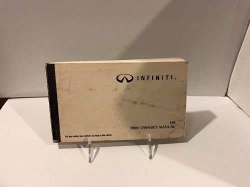 2001 01 infiniti i30 owners manual (pbd)