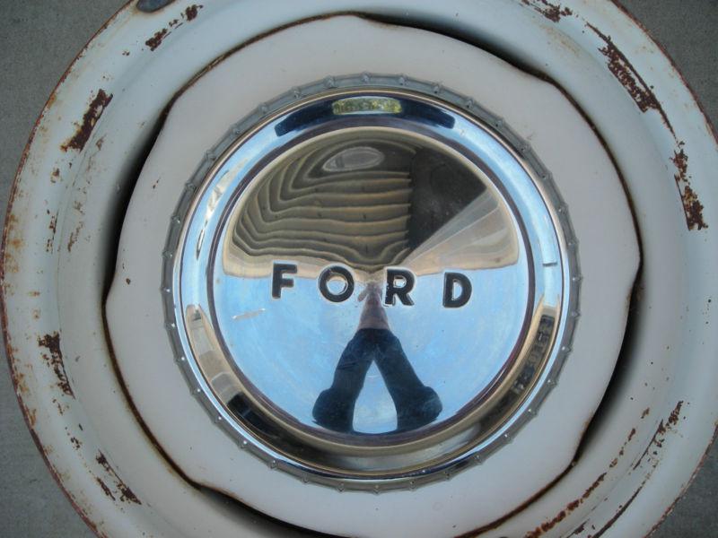 1963 ford hub caps set of 4 original
