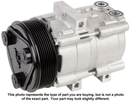 Brand new genuine oem a/c ac compressor &amp; clutch fits ford e series vans