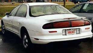 Painted oldsmobile aurora custom style spoiler 1995-2000