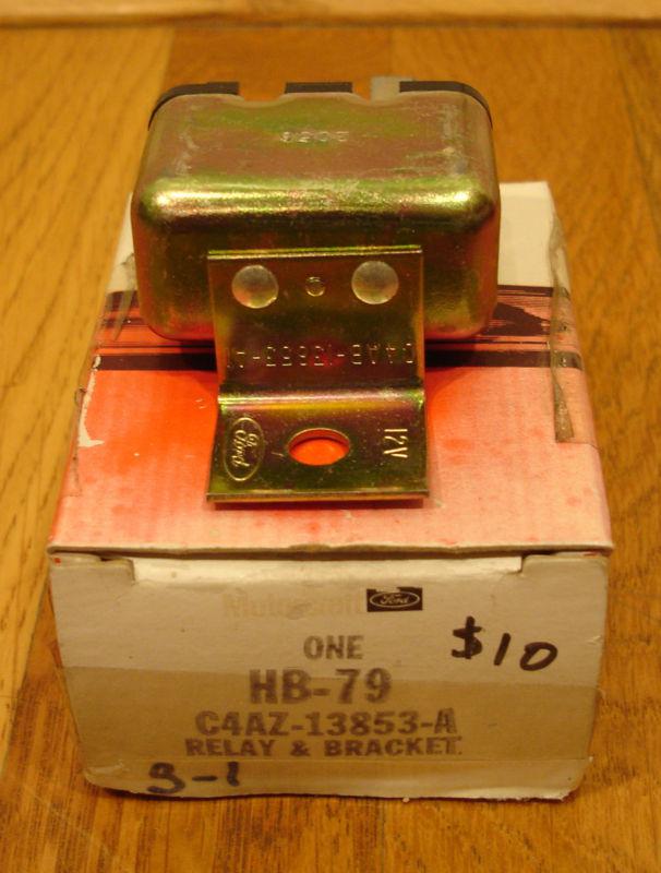 Nos 1964 ford horn relay c4az-13853-a or hb-79 fits 64 mustang also 65-72 ford 