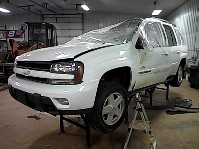 2003 chevy trailblazer ext rear seat belt & retractor only 2nd row left gray