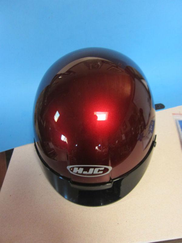 Hjc helmet is-2 red wine motorcycle helmet new in box sz xl