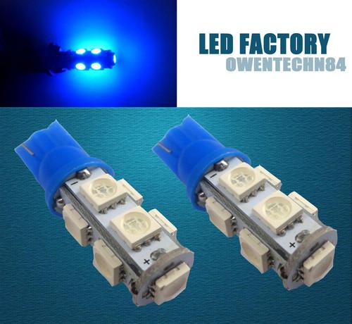 Oa 2x ultra blue 9-smd led t10 175 2821 585 168 194 516 w5w backup bulbs #oa30