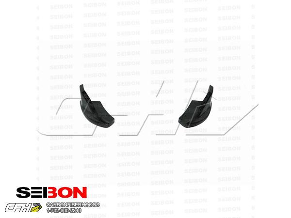 Seibon carbon fiber cs-style carbon fiber rear lip subaru sti 08-10 us based