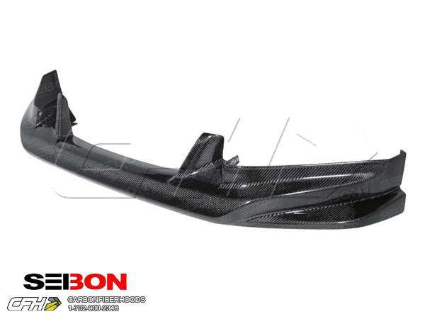 Seibon carbon fiber ns-style carbon fiber front lip nissan 370z 09-10 us shipper