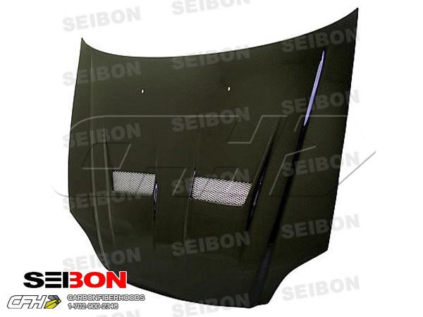 Seibon carbon fiber xt-style carbon fiber hood kit auto body honda civic 99-00 u