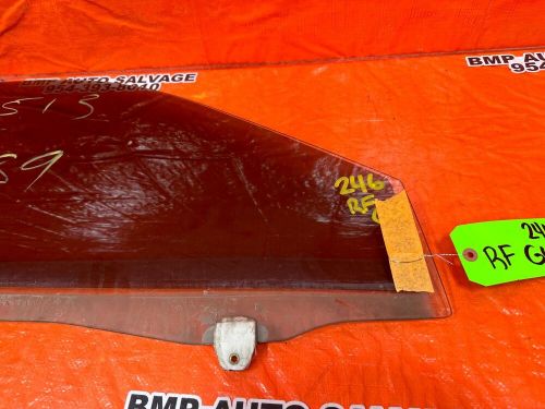 94-01 acura integra 2d - passenger right front - window glass - oem factory #246