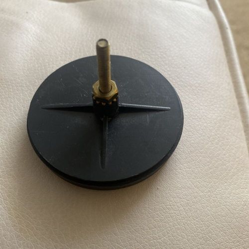 Teleflex marine black bolt in 2&#034; gauge hole blank e3
