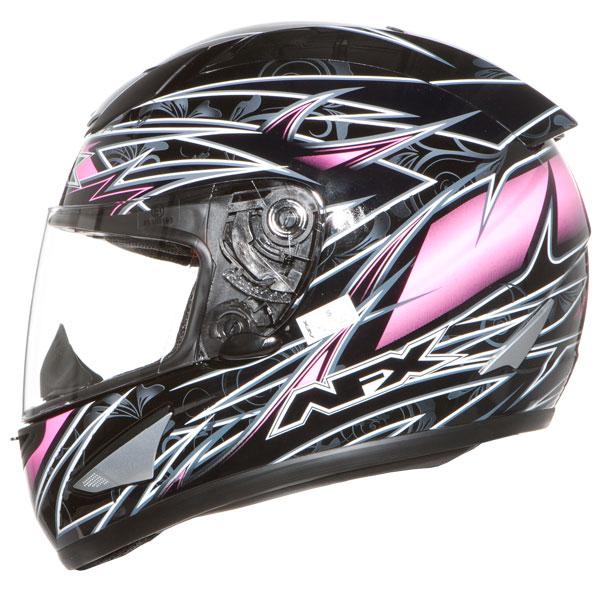 Afx fx-95 line pink black full face helmet