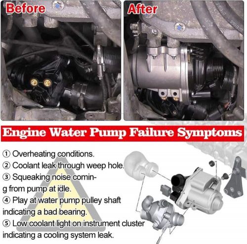 Electric water pump/coolant pump/engine water pump for n54 or n55 3.0l...