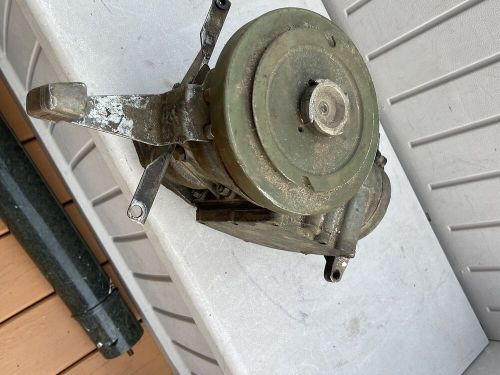 Vintage powerhead engine mercury k lightning for restoration. missing parts