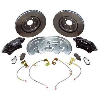 Ford racing m-2300-s brake upgrade front 14 in. solid