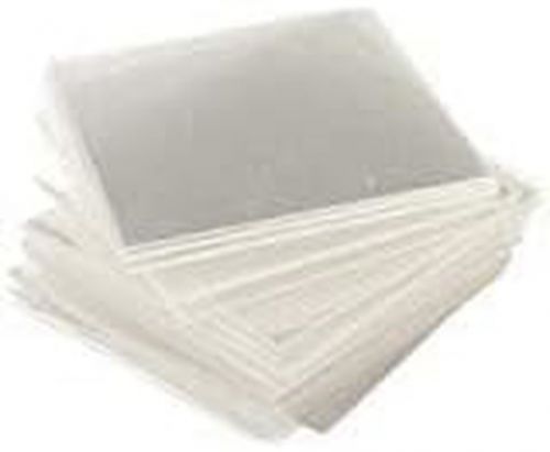 Clearshield curing film squares or plastic tabs for windshield and rock chip 100