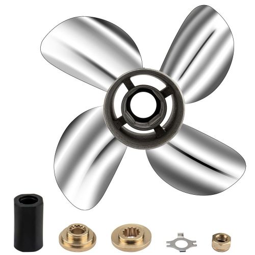 10.625 x15 trophy sports series propeller fit mercury 25-70hp 13 spline tooth,rh