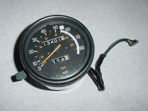 81 yamaha xs850 xs 850 speedometer speedo meter gauge oem