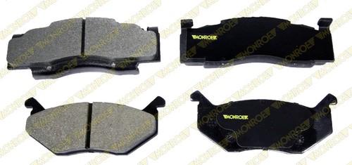 Monroe dx84 brake pad or shoe, front-monroe dynamics brake pad