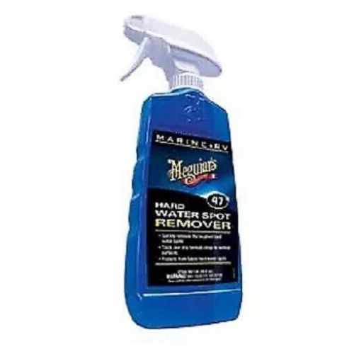 Meguiar’s m4716 premium hard water spot remover for boat &amp; marine detailing 16oz