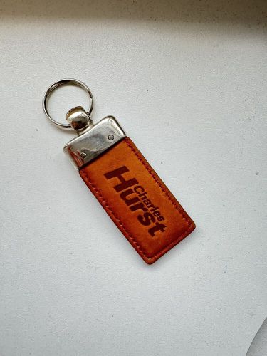 Ferrari leather keyring