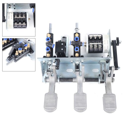 Tire changer machine foot control air valve three pedal pneumatic switch control