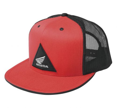 Men&#039;s honda snapback tri hat factory effex 18-86200 red