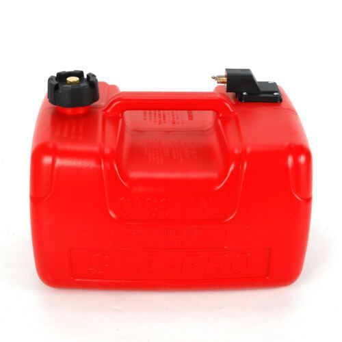 Portable 3.2 gallon marine outboard boat motor gas tank external fuel tank 12l