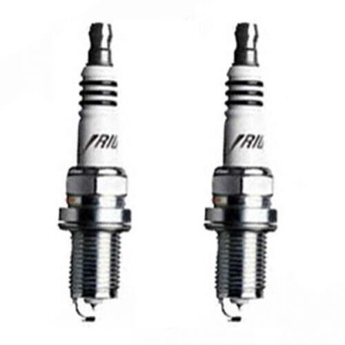 Set of ngk iridium sparkplug br9eix 2 pcs for atv/utv