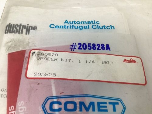 Nos snowmobile comet 205828a clutch spacer kit 94-c duster 1-1/4&#034; belt