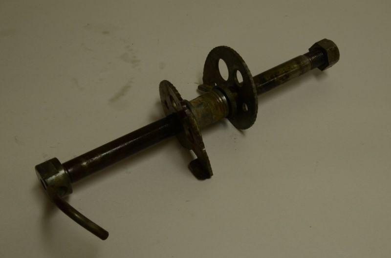 Honda xr200r rear axle