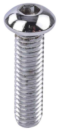 Jegs 89771 button head socket cap screw 5/16 in. -18 thread 1 1/4 (.250) in. und