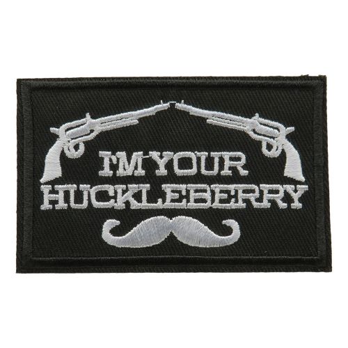 Patch patch i&#039;m your huckleberry punk patch black-