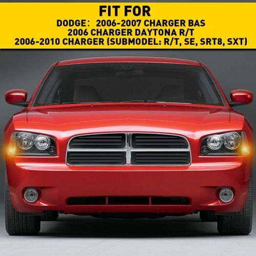 Fit for 06-10 dodge charger driver + passenger side marker light assembly exd