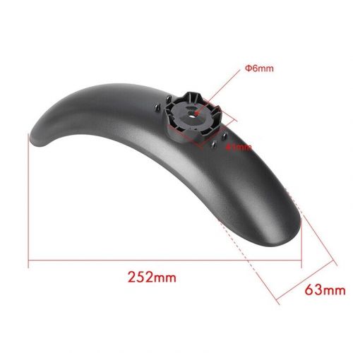 Front fender for f20 f25 f30 f40 electric scooter wheel mount accessories a2p2-