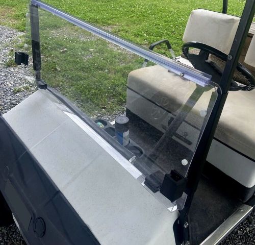 Fold down golf cart windshield for ezgo marathon gas / electric 1986-1994.5