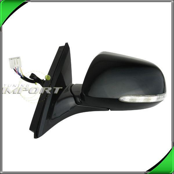 06-07 honda accord hybrid power heated w/signal light driver left side mirror lh