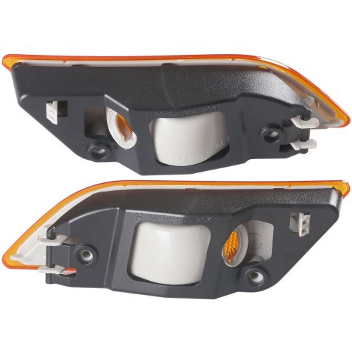 Pair left right side marker lamp indicator fit for 12-15 mercedes w204 c300/350