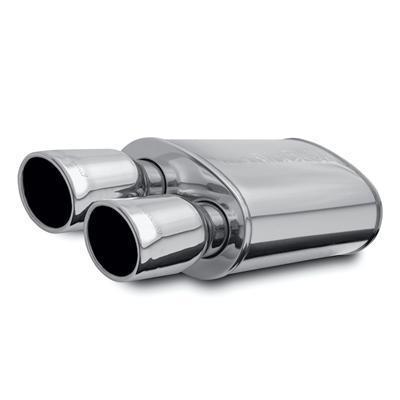 Magnaflow 14861 muffler with tip 2.25 in. inlet/dual 3