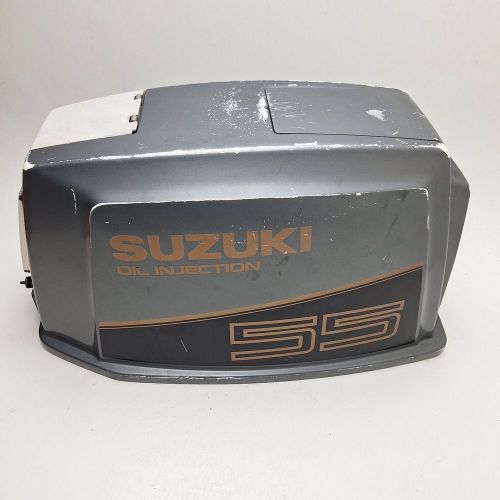 1989 - 1994 suzuki dt 55 hp outboard motor cover hood shroud cowling top cowl